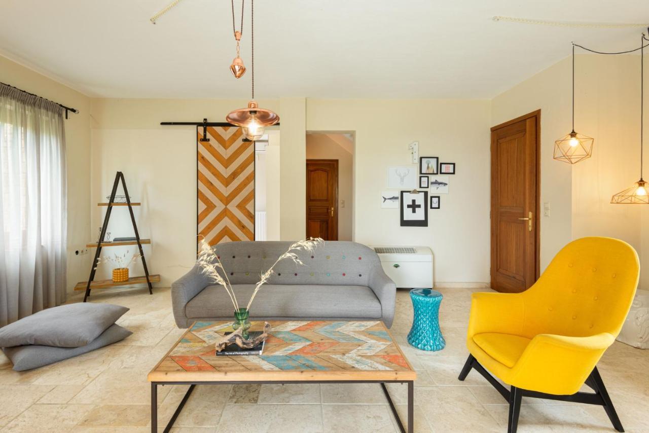 Villa Louise, Trani Ammouda #Feelslikehome Órmosz Panajász Kültér fotó